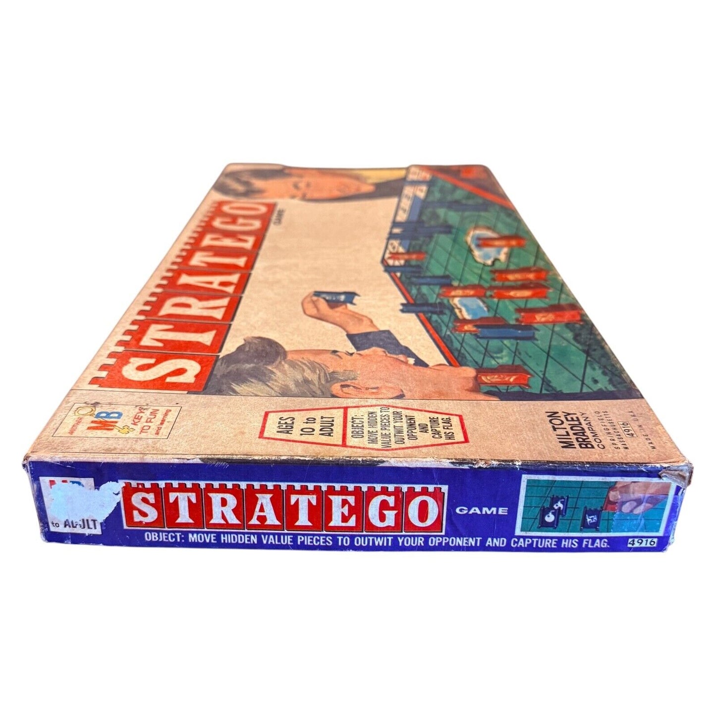 Stratego Board Game Milton Bradley 1970 – Vintage Strategy Classic