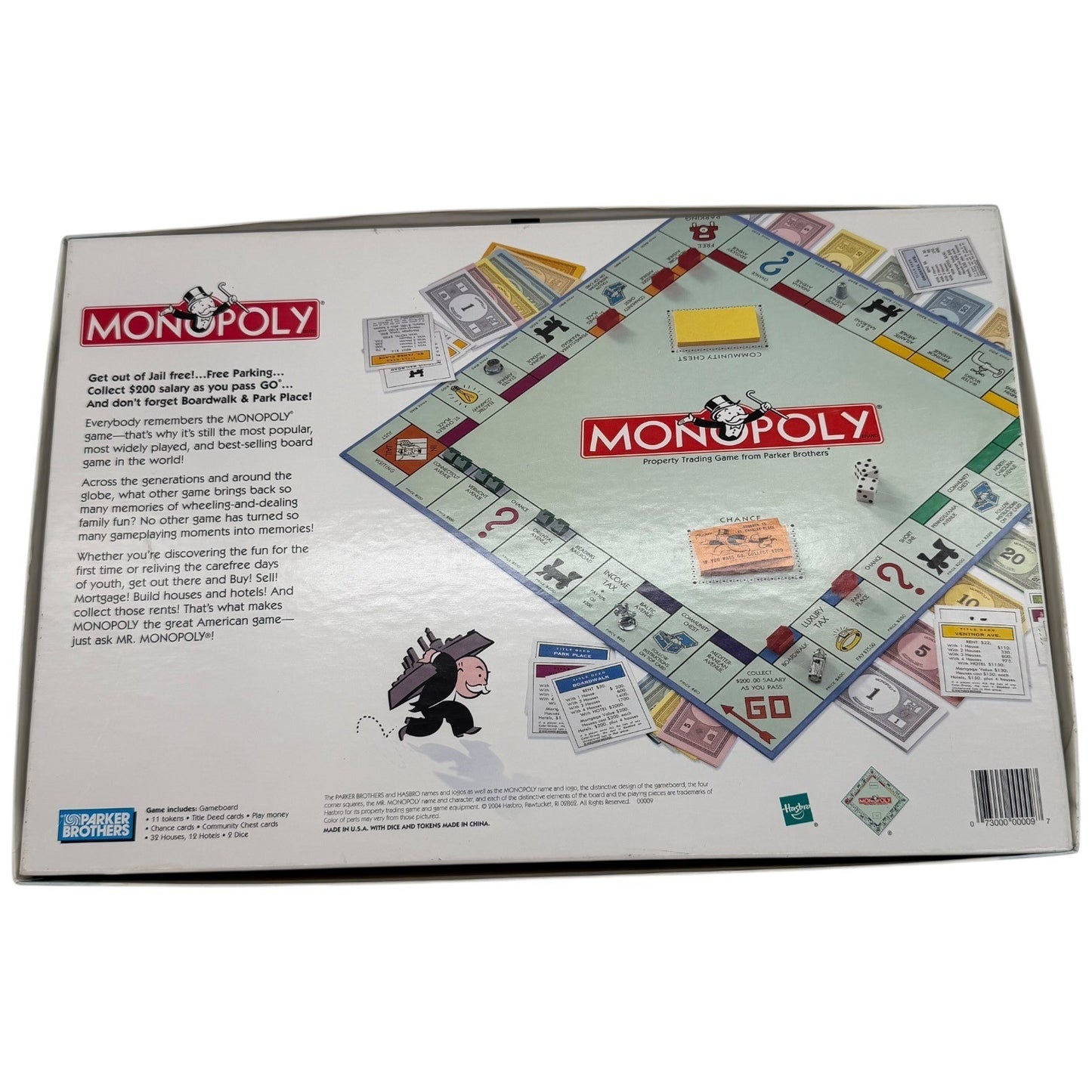 Monopoly Board Game Parker Brothers Classic Edition Property Trading Game