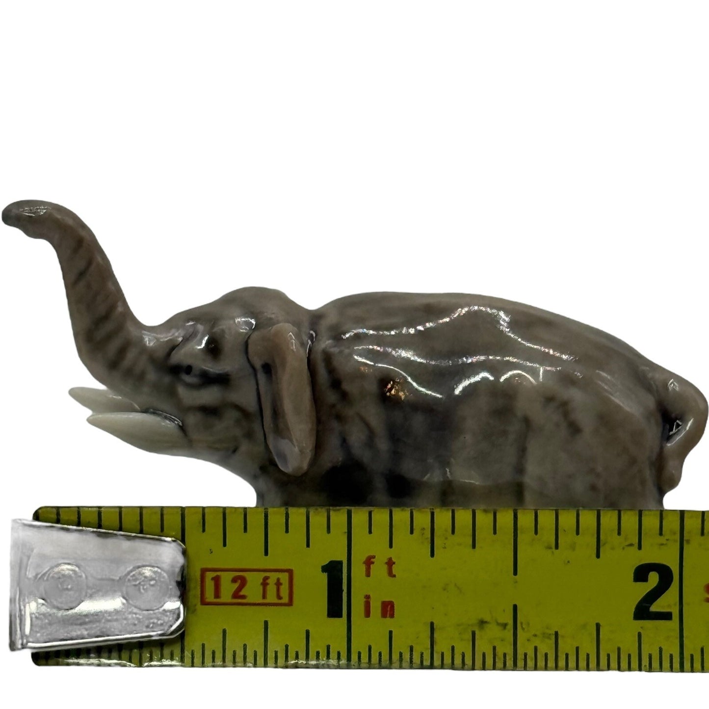 Koto Japan Elephant Figurine Ceramic Animal Statue Decor Collectible Small
