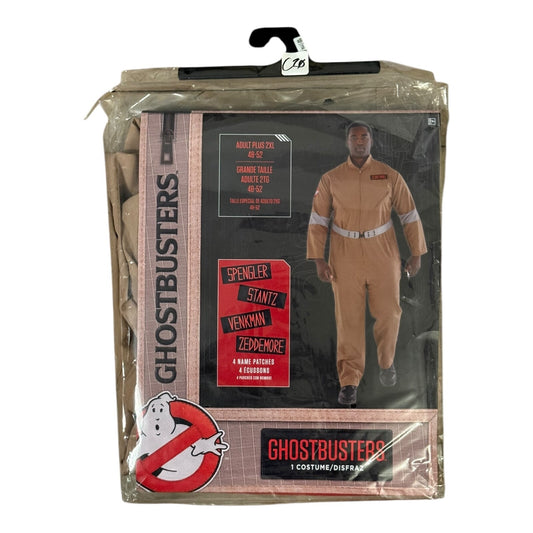 Adult Ghostbusters Costume Licensed - Adult Plus 2XL
