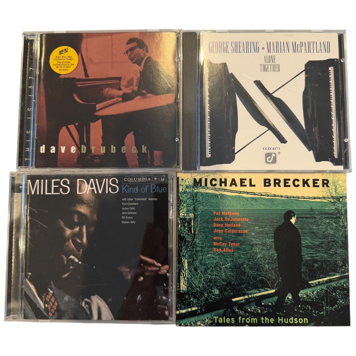 Jazz 23 CD Lot Miles Davis Kind of Blue Louis Armstrong Billie Holiday Brubeck