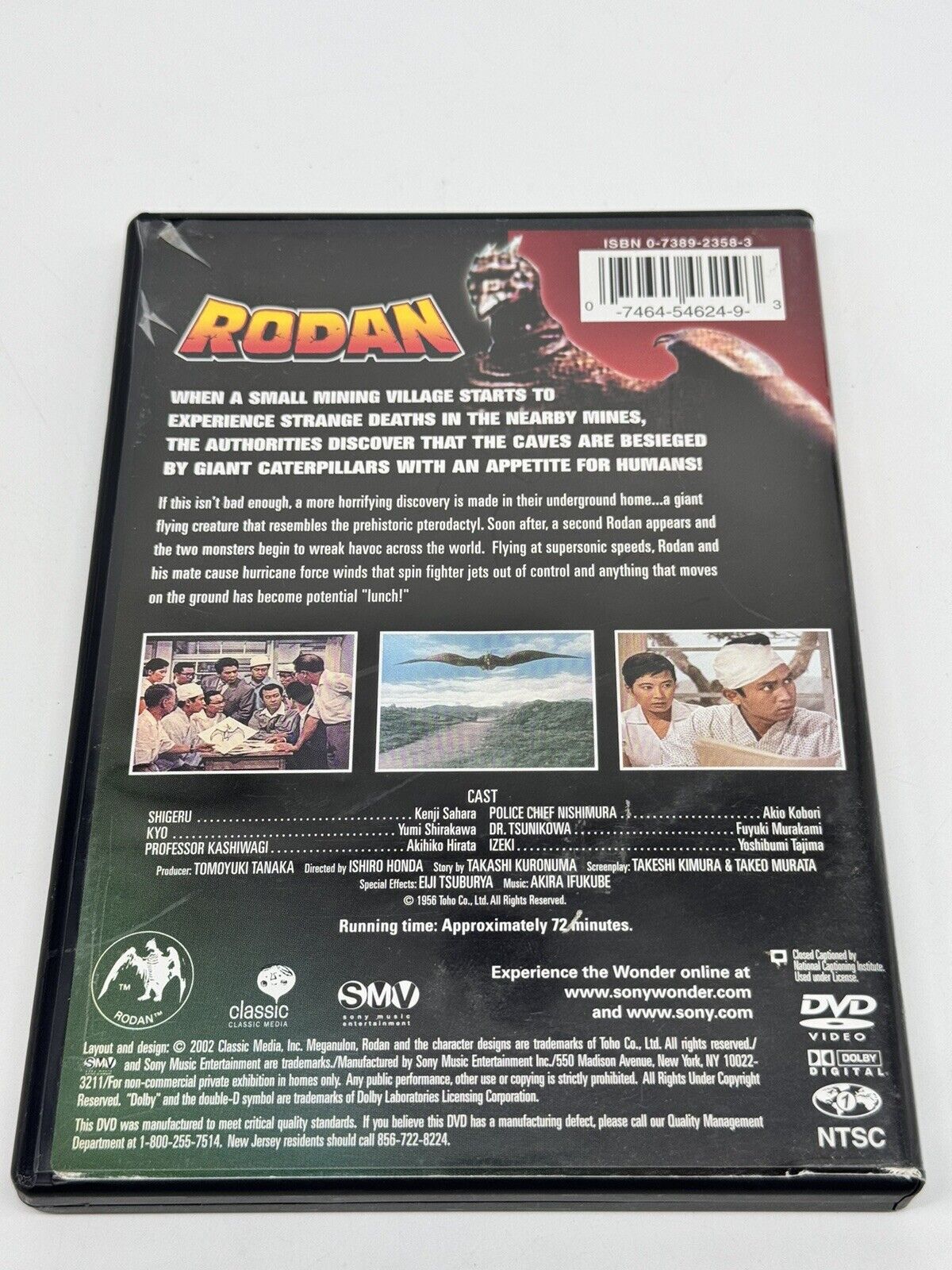 Rodan (DVD, 2002) Giant Monster of the Sky 1956