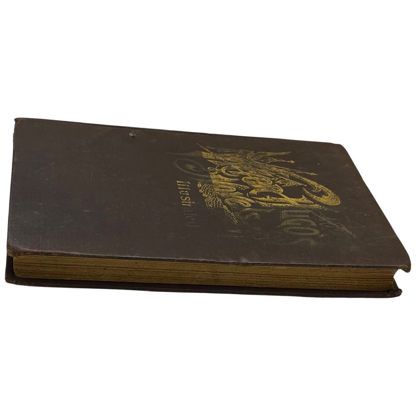 Antique Victor Hugo Novels Illustrated Book Volume 1 Notre Dame Crime