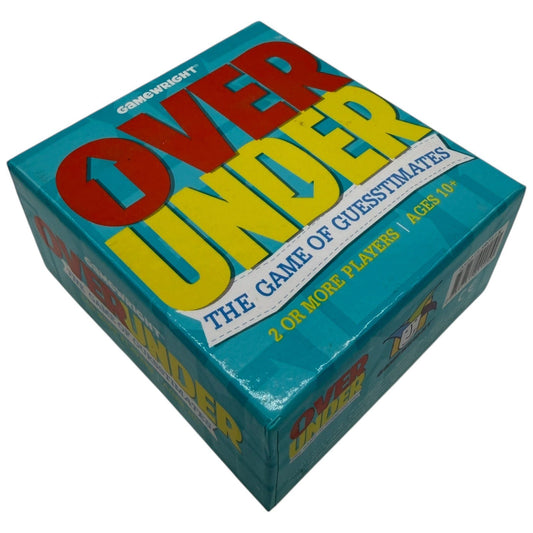 Gamewright Over Under The Game of Guesstimates Trivia Party Card Game 200 Cards