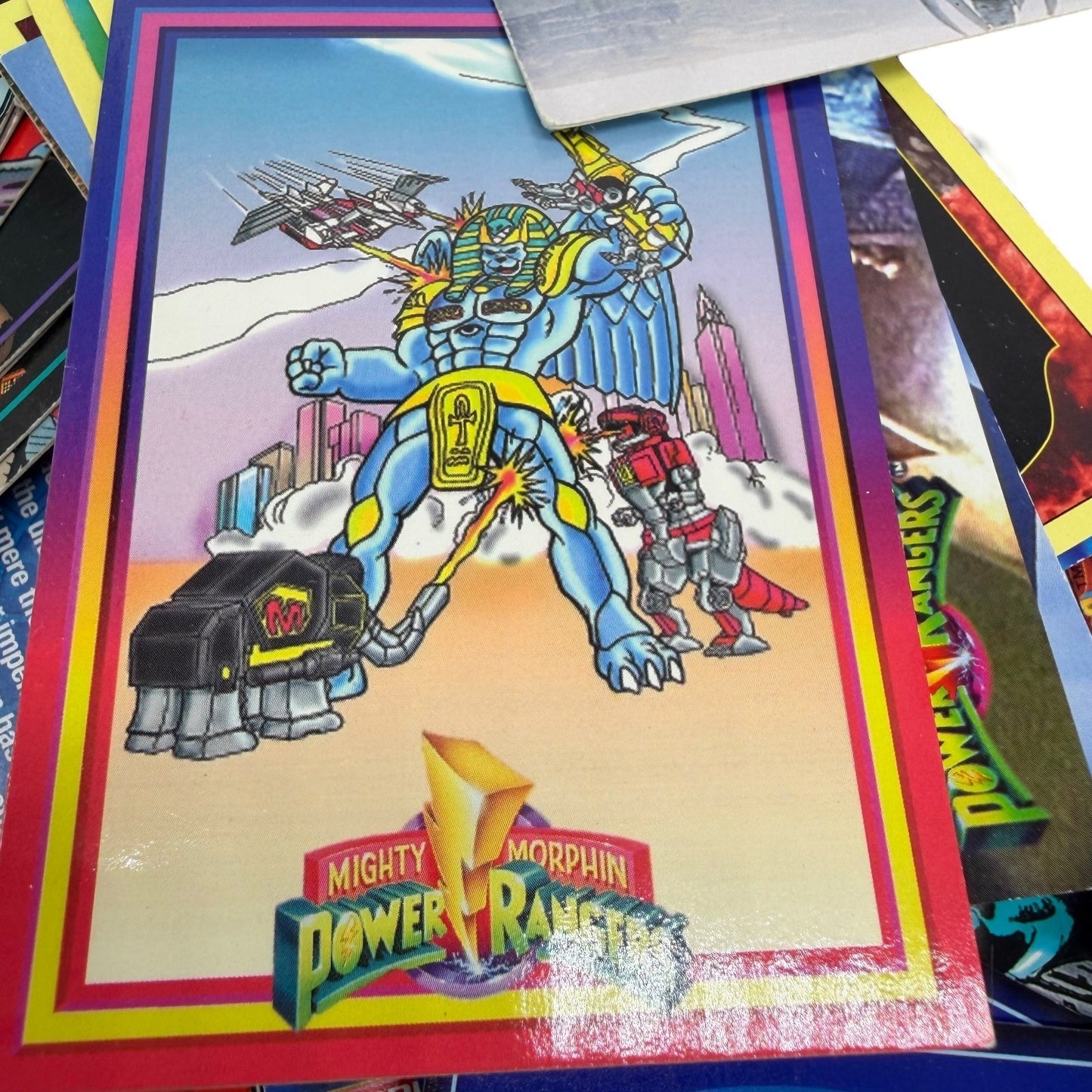 Mixed Lot Trading Cards Marvel Valiant DC Pokemon Digimon Image Impel Skybox