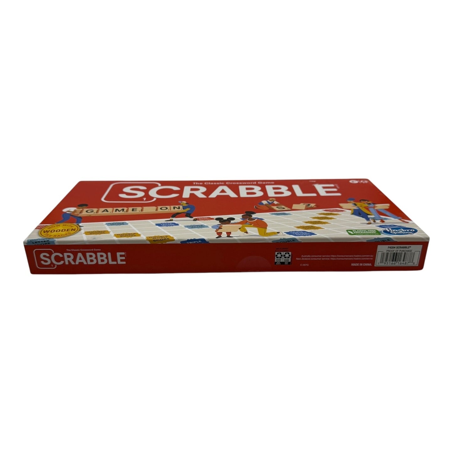 Scrabble Board Game, Classic Word Game For Kids Ages 8 & Up Fun Family Game New