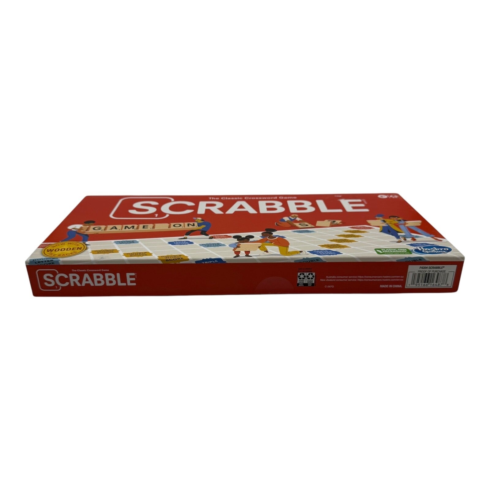 Scrabble Board Game, Classic Word Game For Kids Ages 8 & Up Fun Family Game New