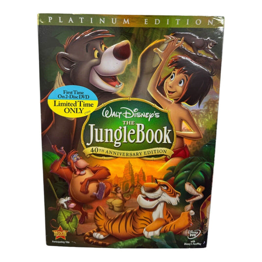 The Jungle Book - 40th Anniversary Platinum Edition (DVD 2 Disc Set)