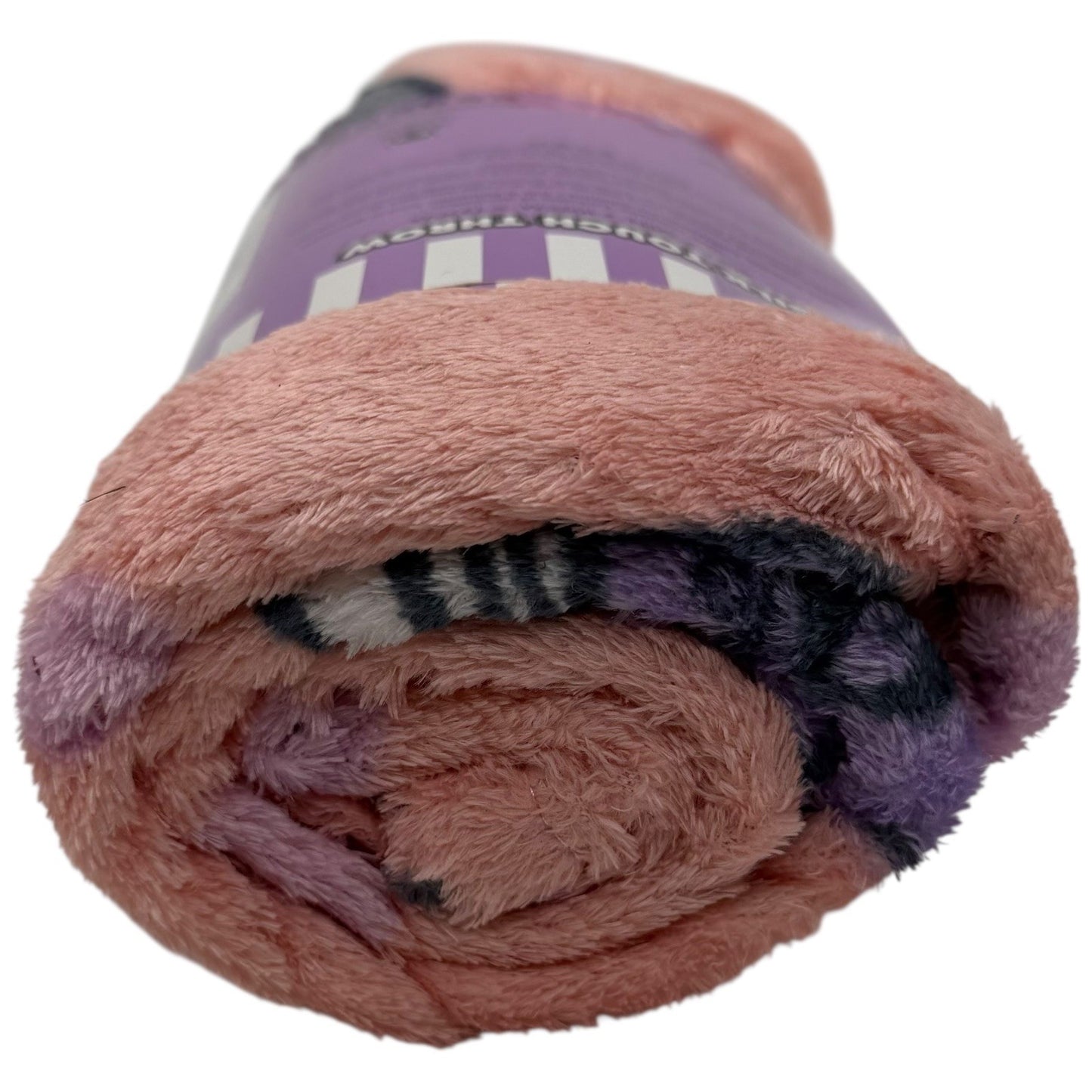 Chococat Sanrio Silk Touch Throw Blanket Pink Gray Purple Choco Time