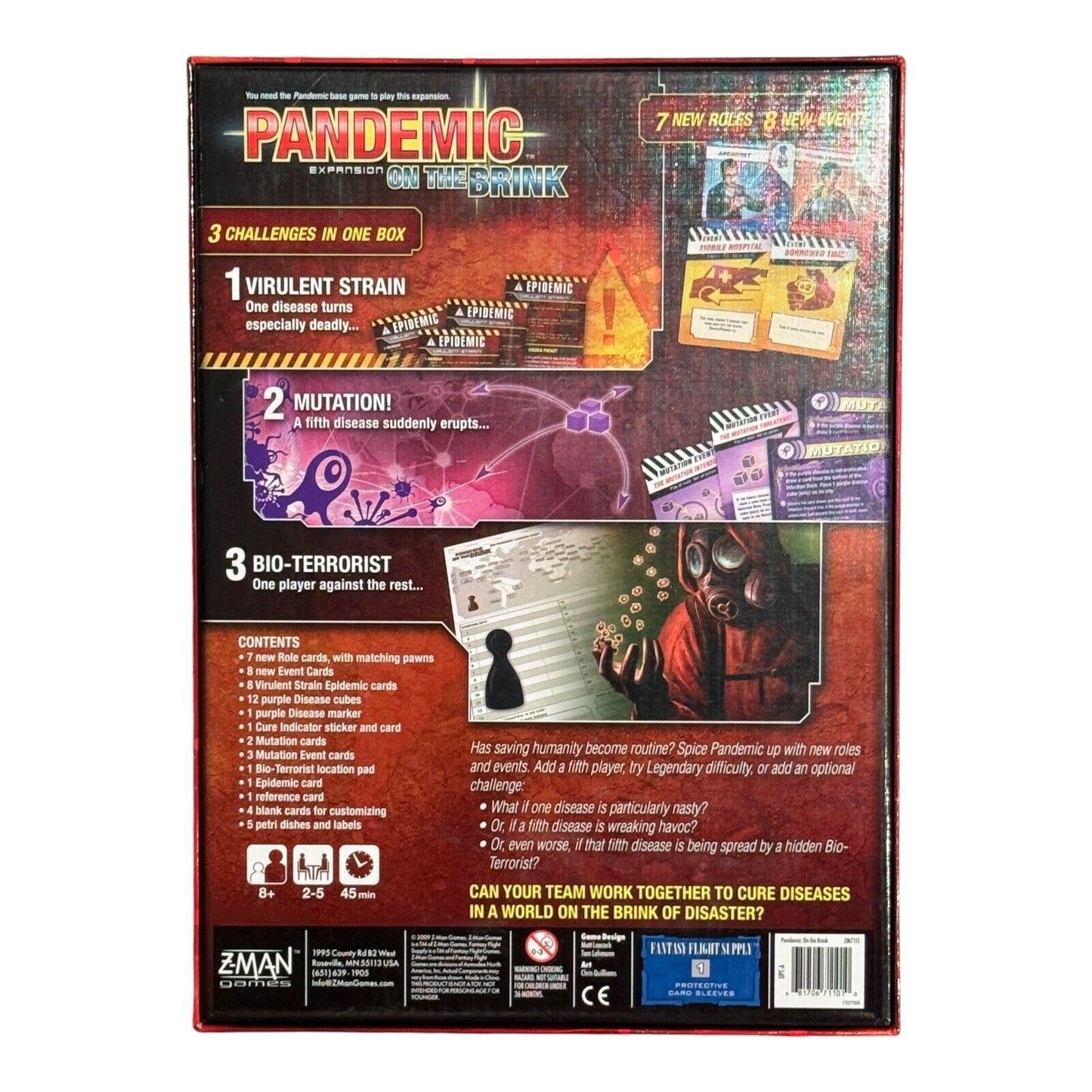 Pandemic On The Brink Board Game Expansion