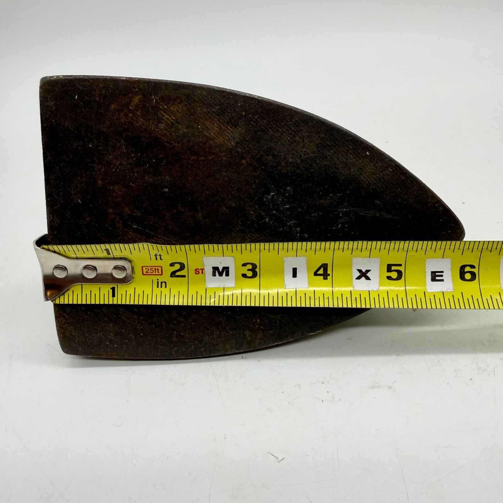 Antique Cast Iron Sad Iron Rustic Primitive Farmhouse Decor Doorstop 1800s