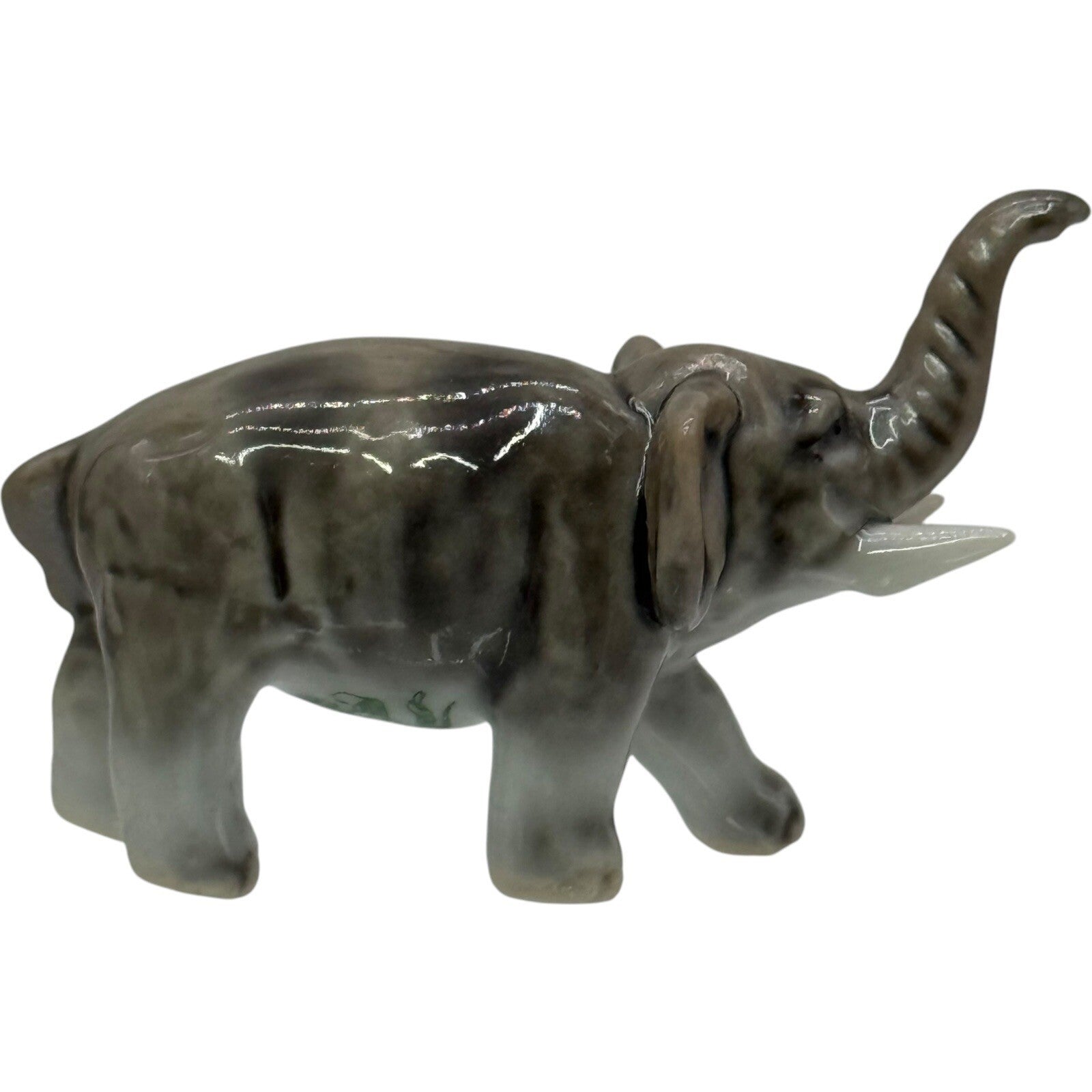 Koto Japan Elephant Figurine Ceramic Animal Statue Decor Collectible Small