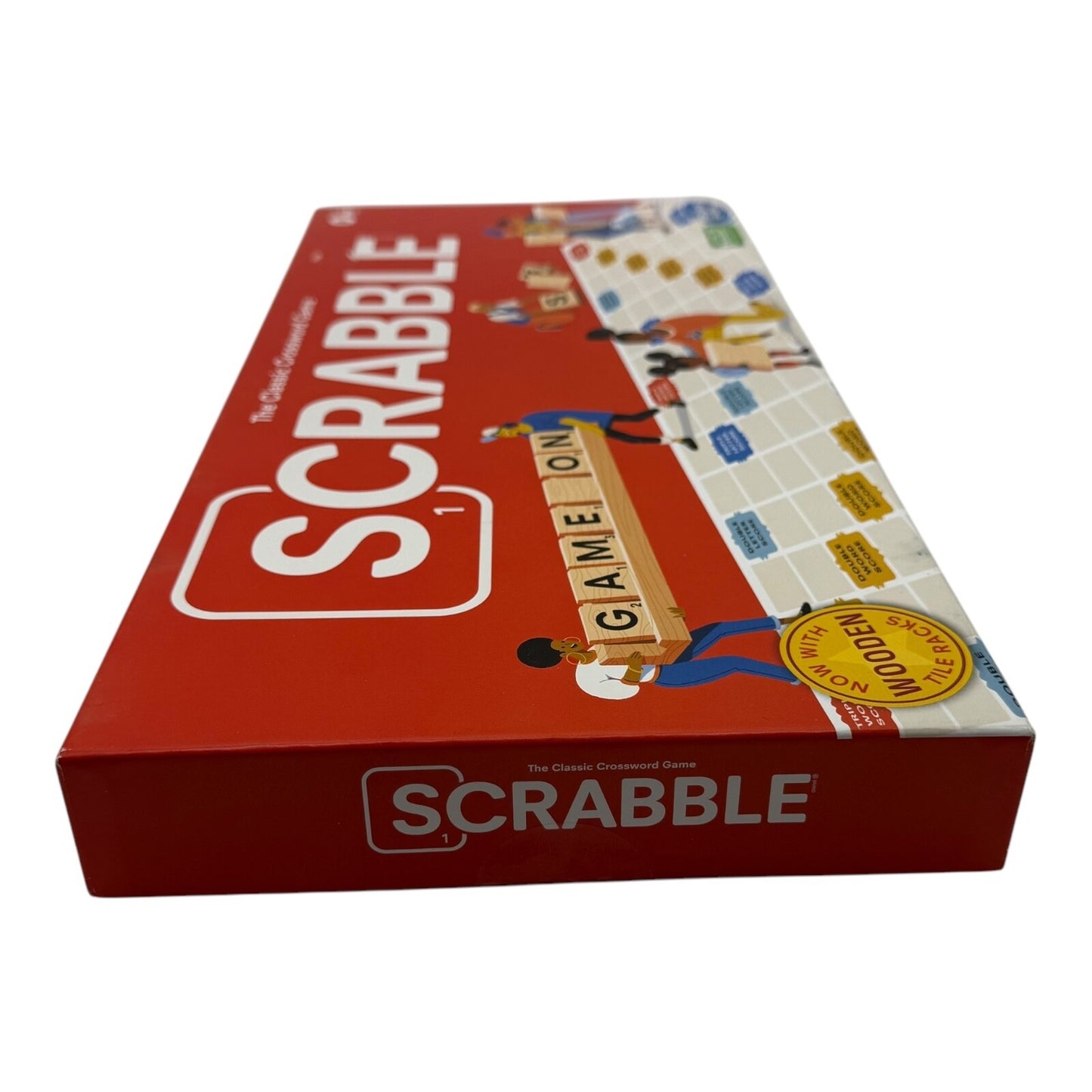 Scrabble Board Game, Classic Word Game For Kids Ages 8 & Up Fun Family Game New