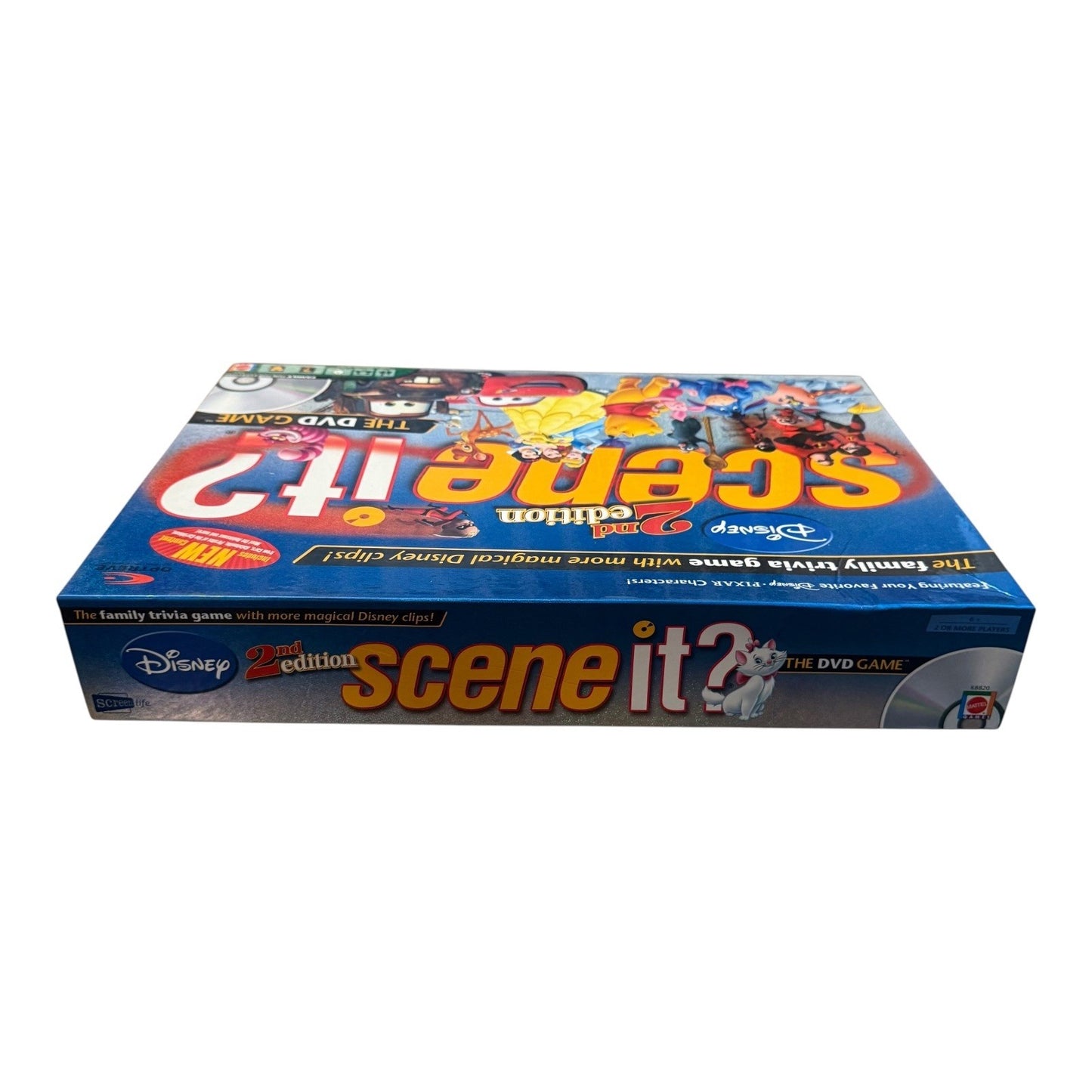 Disney Scene It? 2nd Edition DVD Game Family Trivia Night Complete