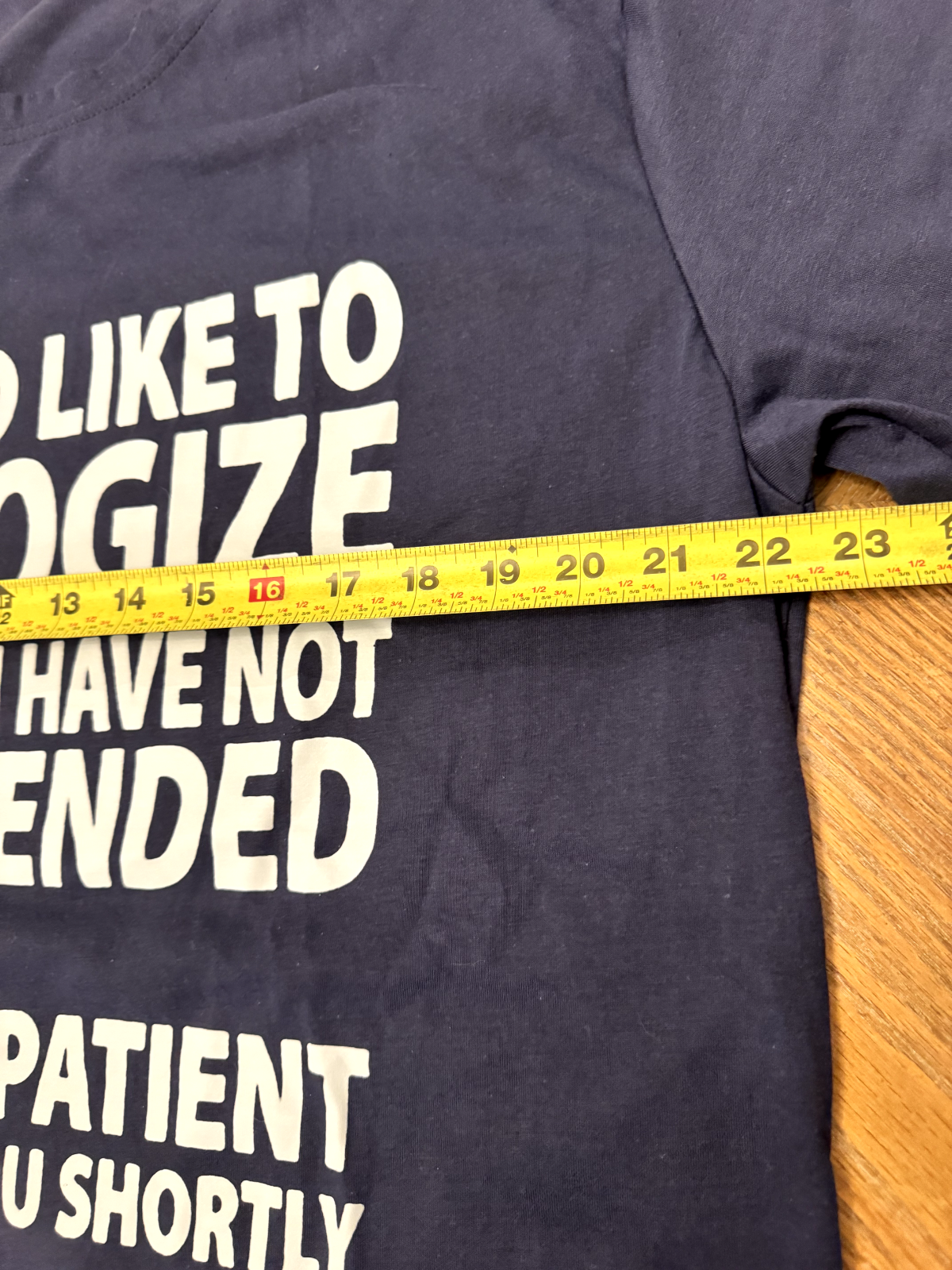 I Would Like To Apologize To Anyone Offended Funny Joke Spoof Humor Gift T Shirt
