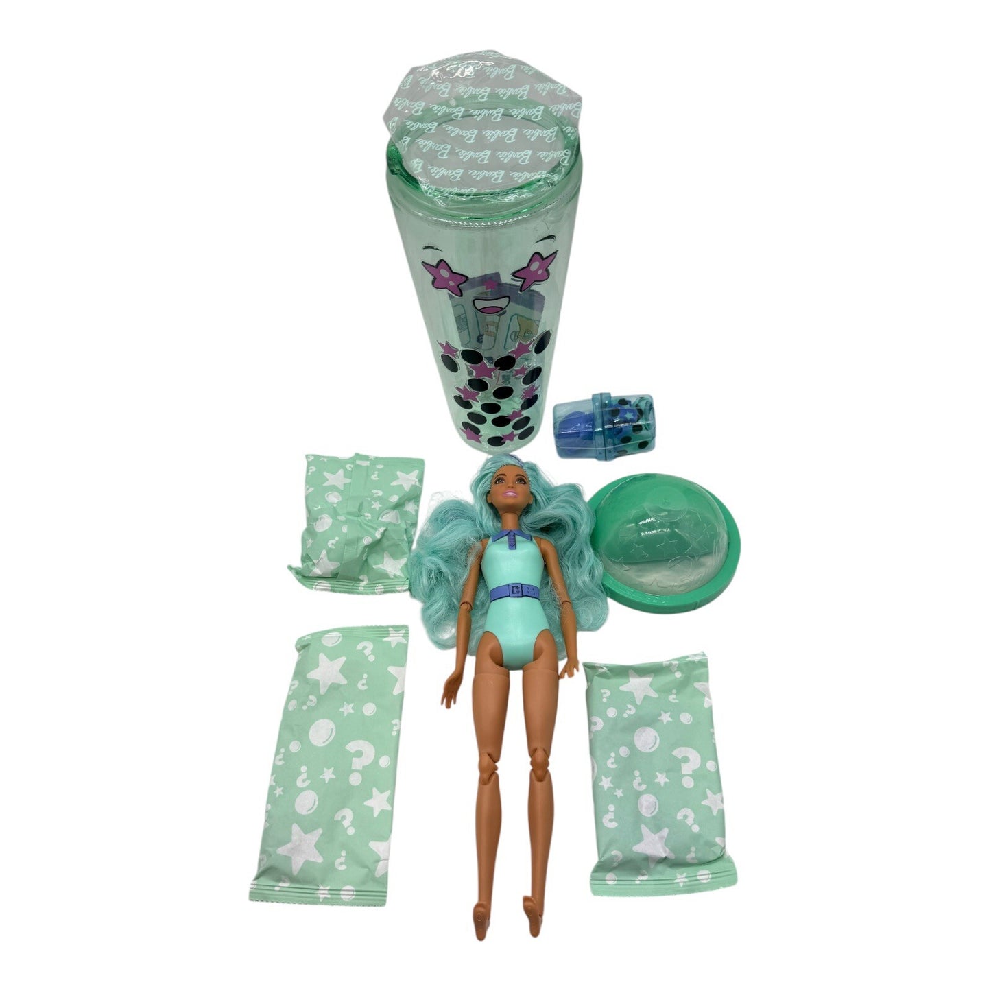 Barbie Pop Reveal Bubble Tea Series Doll Open & Accessories Fashion Doll & Pet