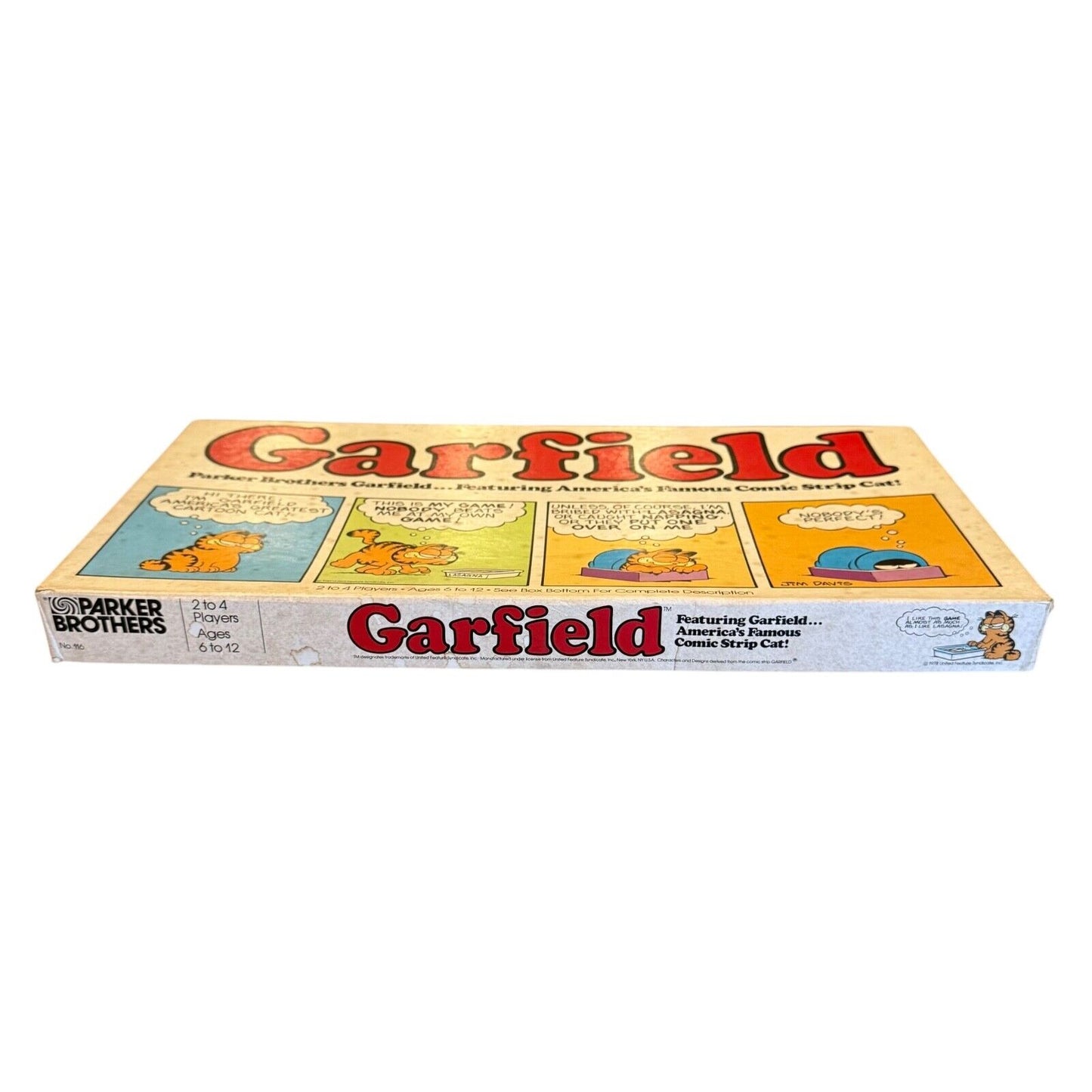 Garfield The Cat Board Game 1978 Parker Brothers – Vintage Comic Game