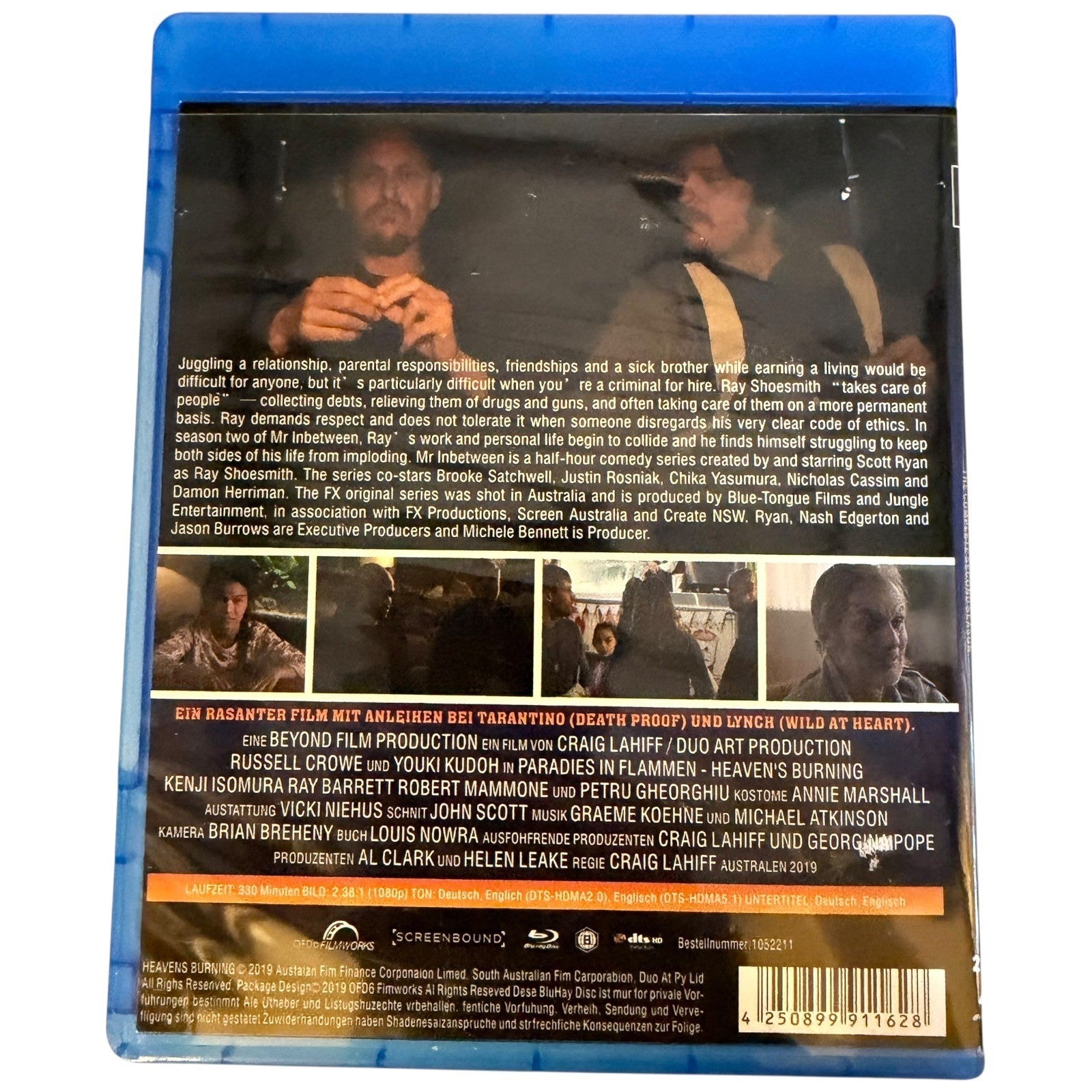 Mr Inbetween Seasons 2 and 3 Blu-ray Set Scott Ryan Australian Crime Series B