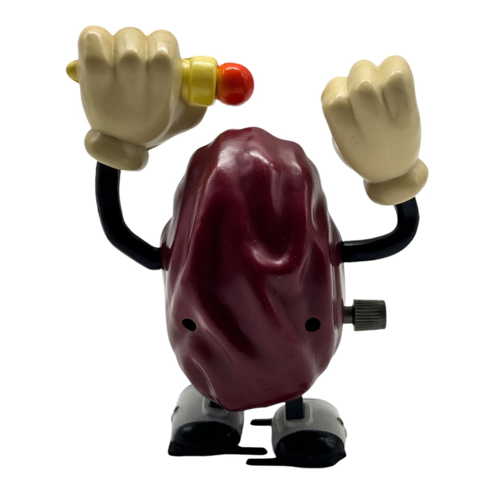 California Raisins Figure Applause TM Vintage Toy Wind Up Microphone