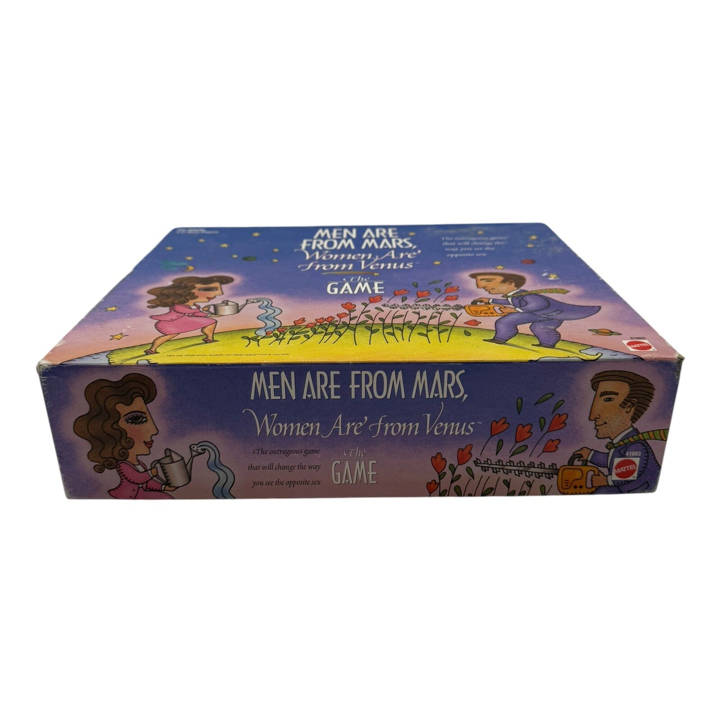 Men Are From Mars Board Game Mattel 1990s – Vintage Adult Party Game Used