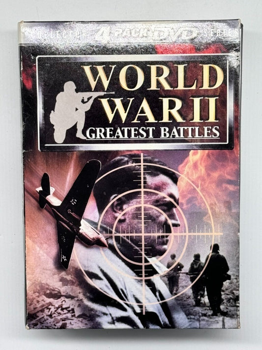 World War II Greatest Battles 4-Pack (DVD, 2001, 4-Disc Set)