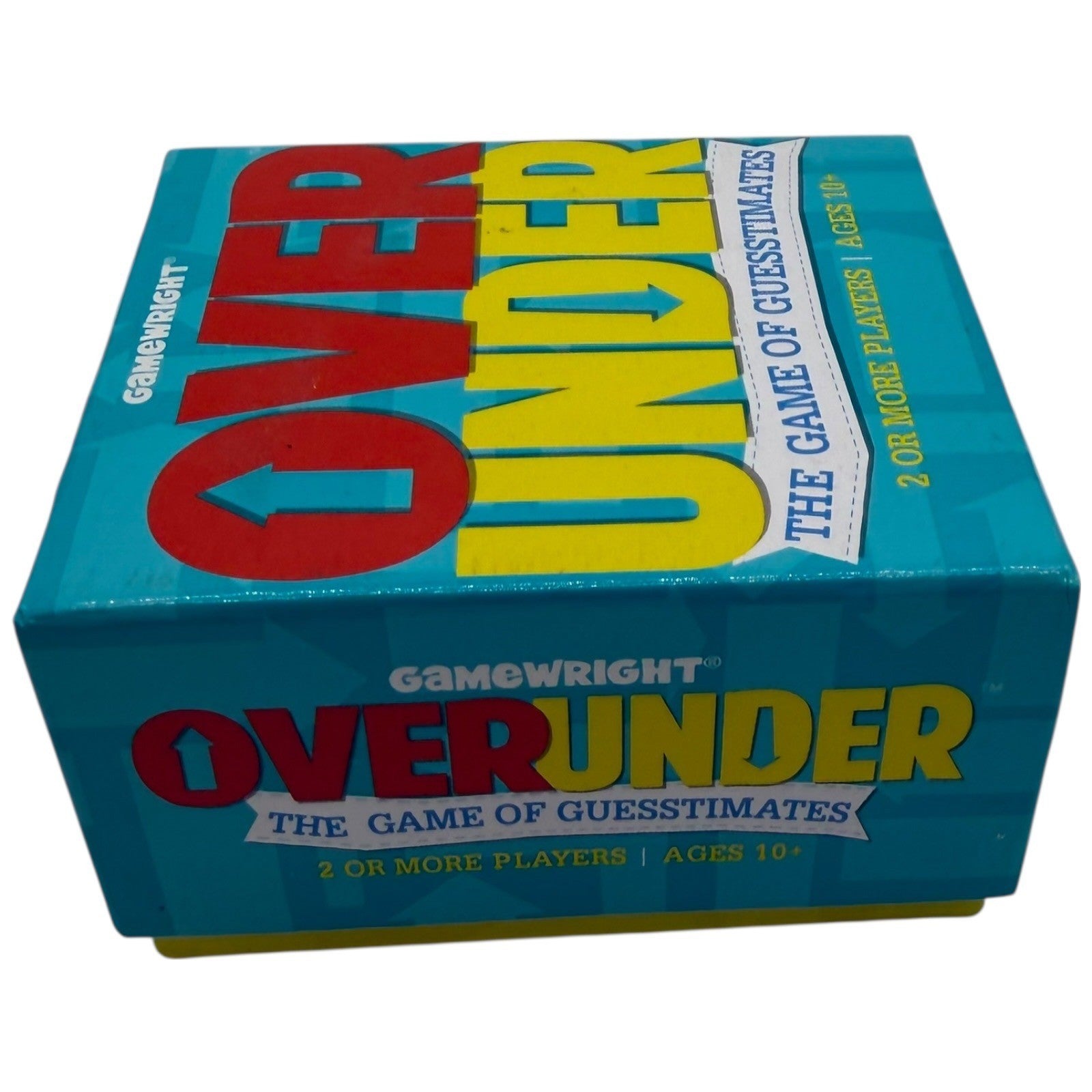 Gamewright Over Under The Game of Guesstimates Trivia Party Card Game 200 Cards