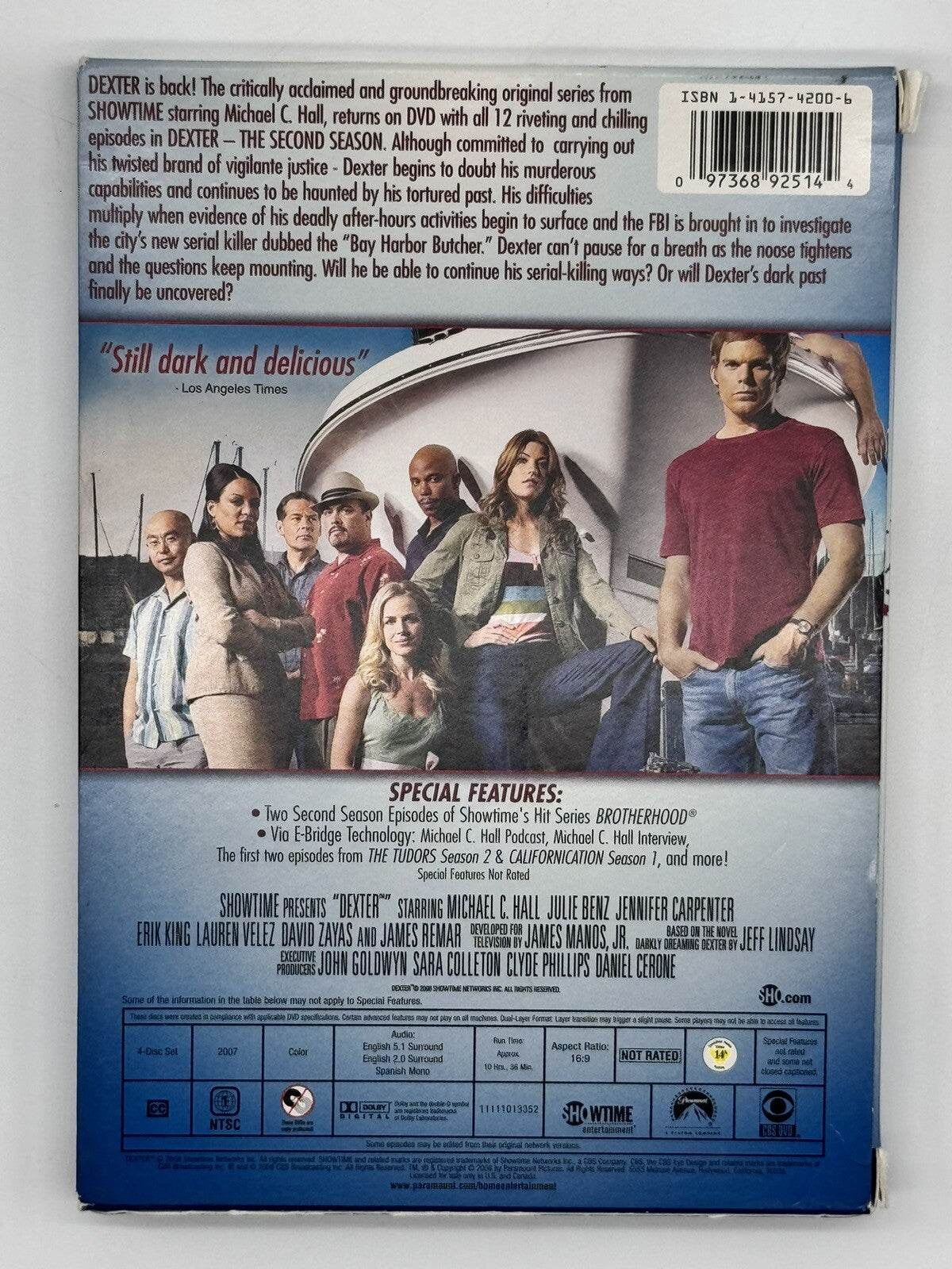 Dexter Season 2 [Blu-ray] - Used, Great Condition