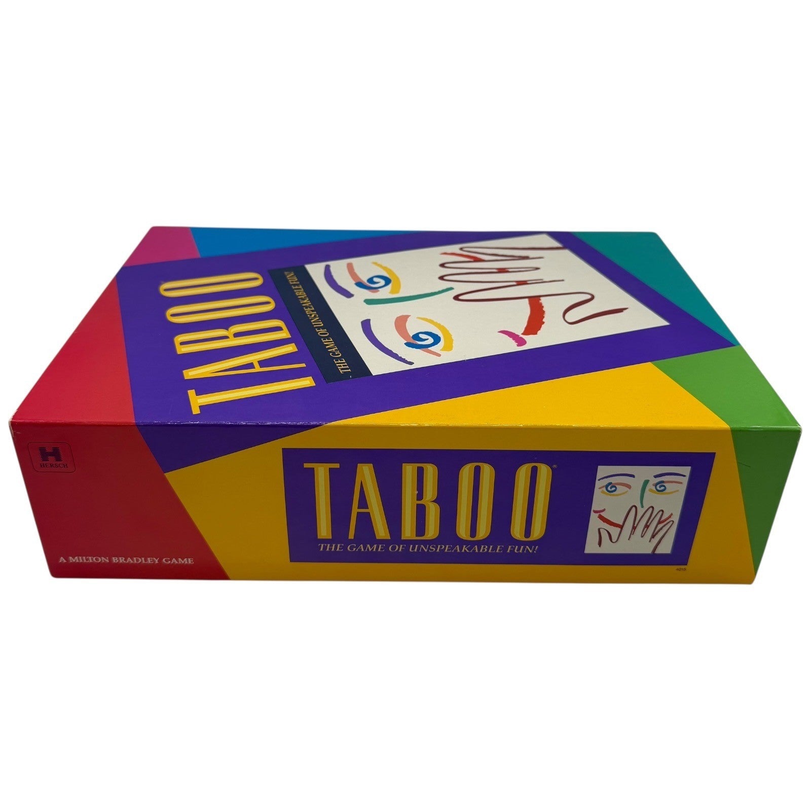 Taboo The Game of Unspeakable Fun Milton Bradley 1989 Vintage Party Game 4015
