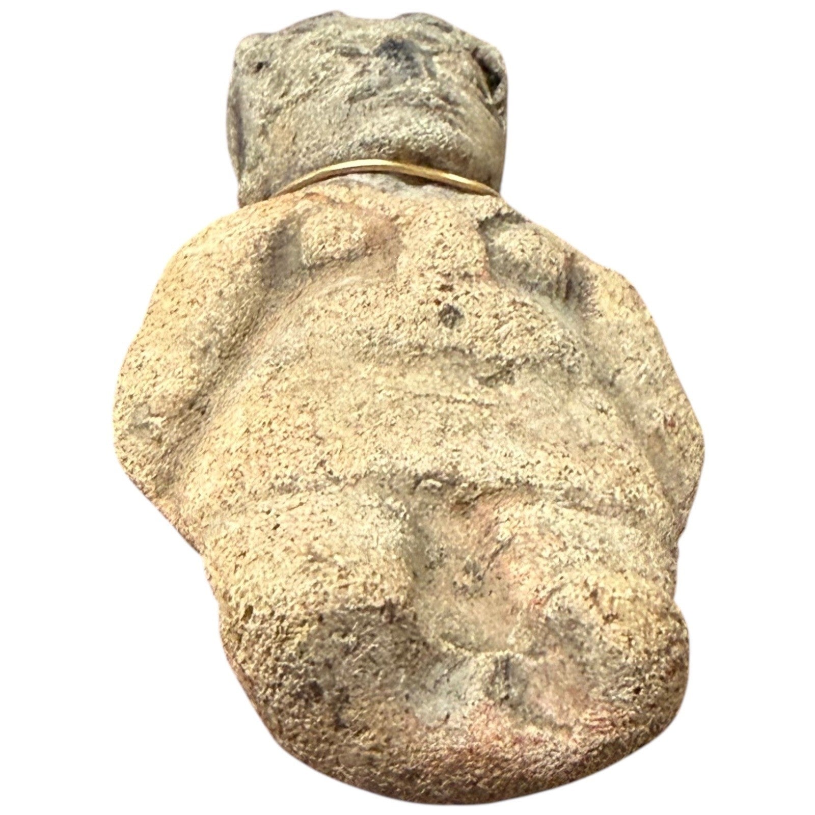 Ancient Terracotta Figurine Necklace Pendant Doll Art Sculpture