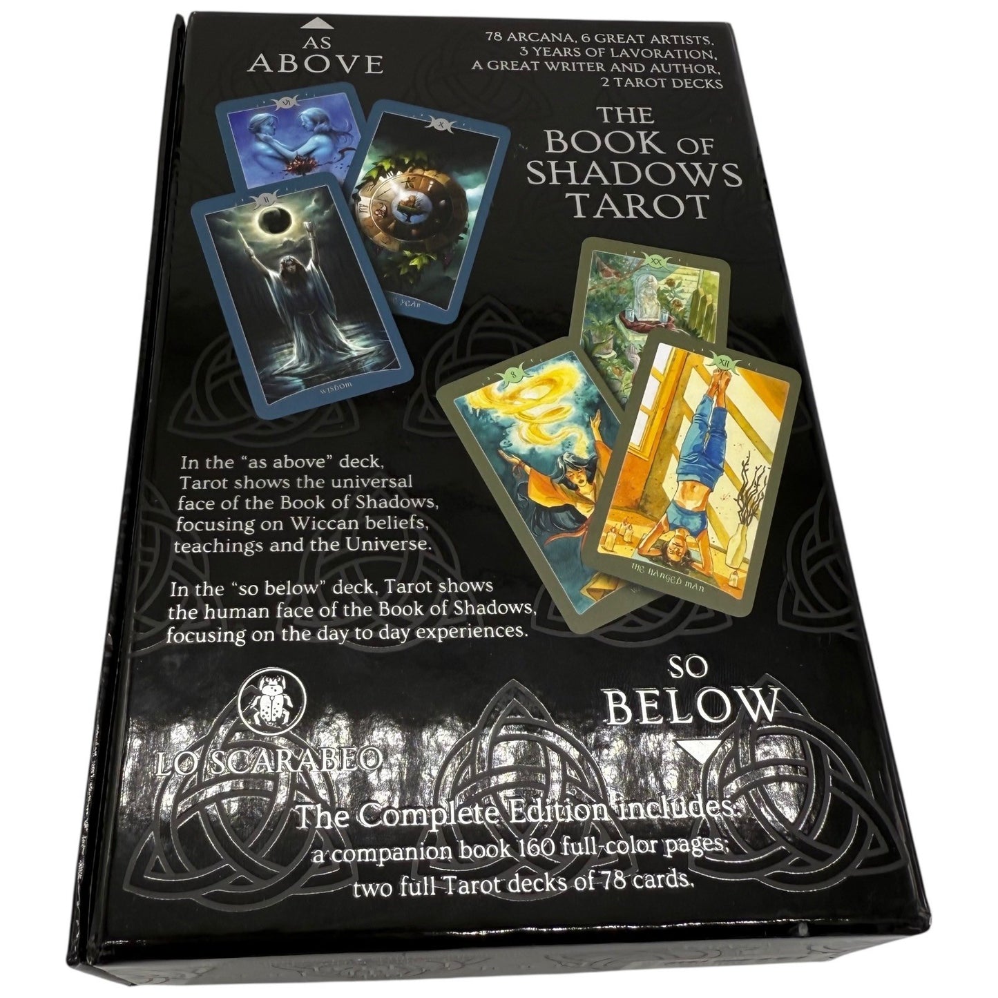 Barbara Moore Book of Shadows Tarot As Above So Below Complete Decks