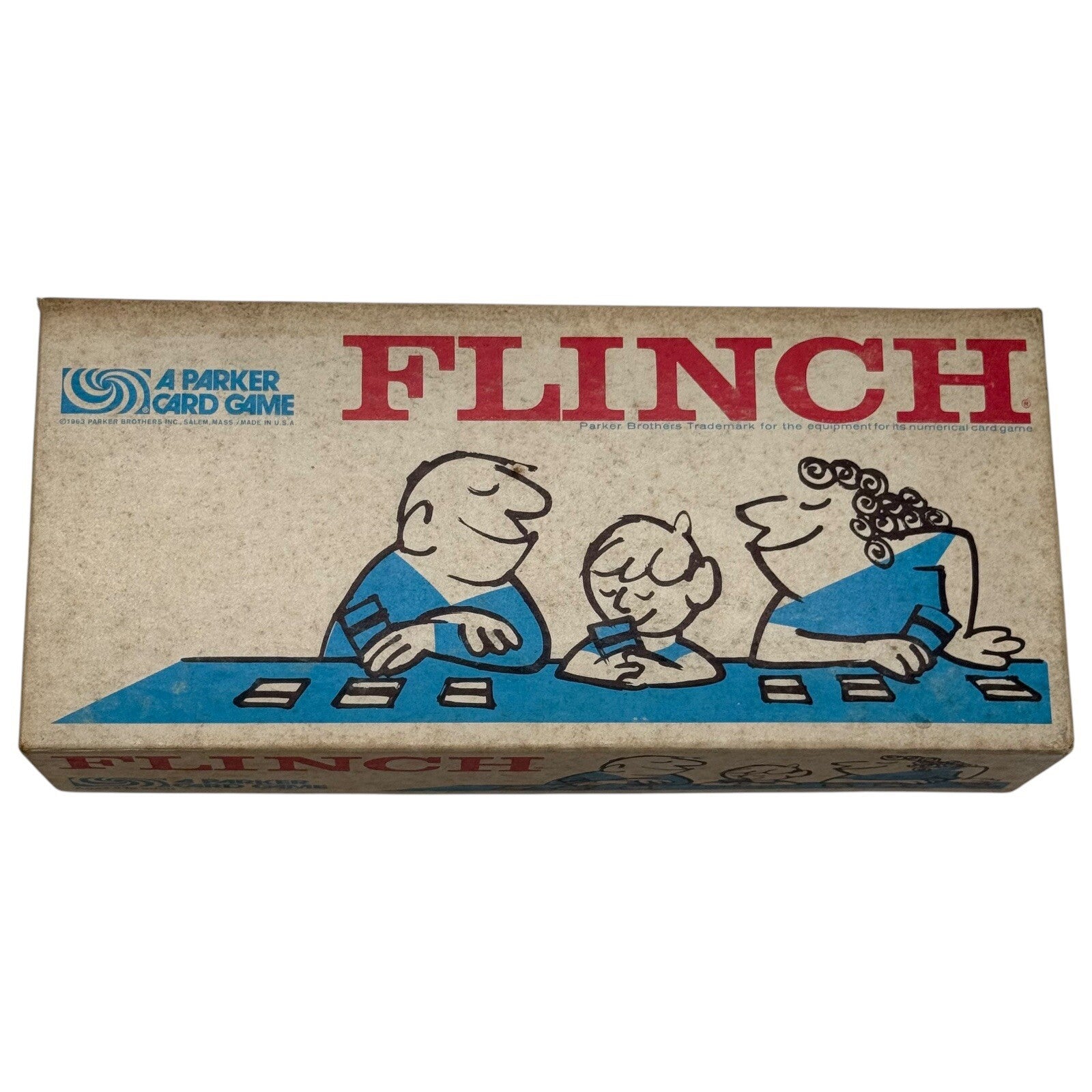 Flinch Card Game Parker Brothers – Vintage 1963 Classic Family Deck