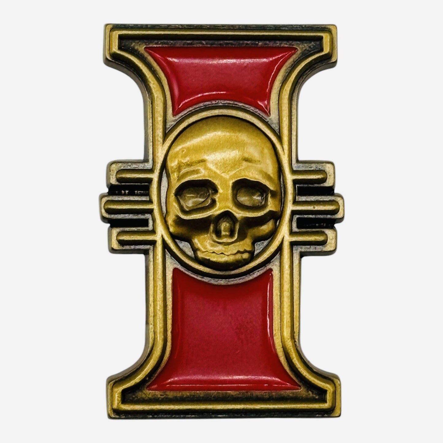 Warhammer 40,000 Inquisition 1.5" Metal Enamel Lanyard Pin