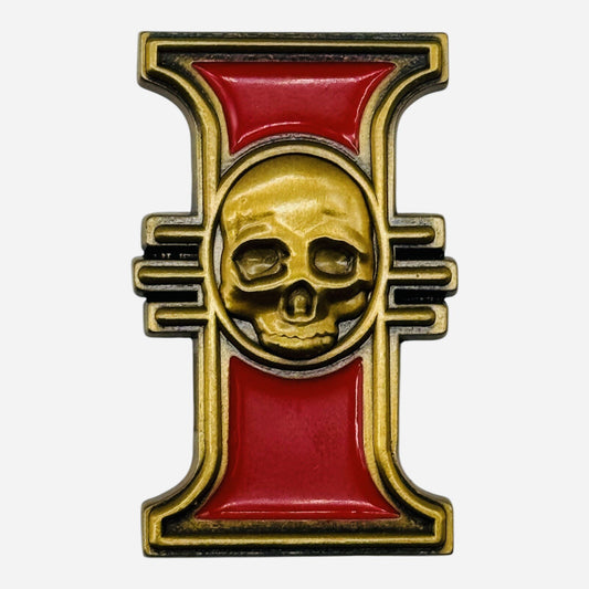 Warhammer 40,000 Inquisition 1.5" Metal Enamel Lanyard Pin