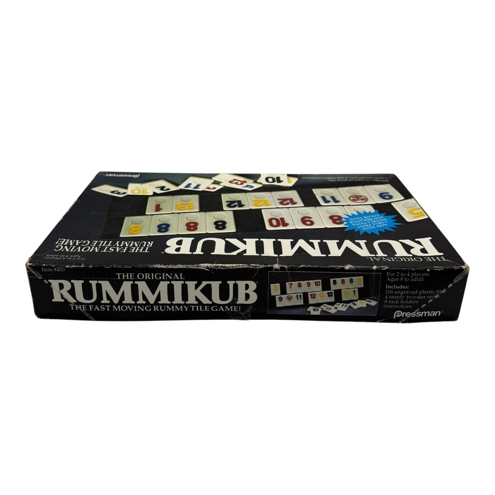 Rummikub Tile Game 1990 Pressman – Vintage Rummy Set with Box