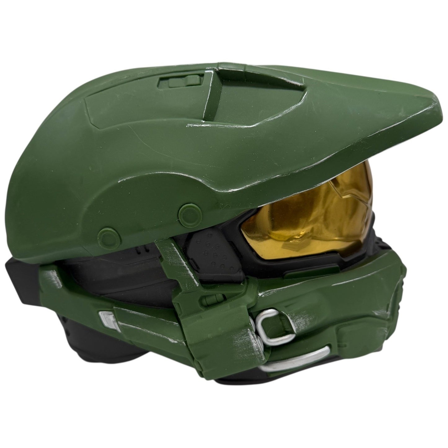 Halo Master Chief Helmet Replica Cosplay Prop Collectible Green Gold Visor
