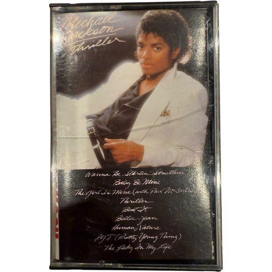 Michael Jackson Thriller Audio Cassette Tape 1982 - Used - Classic Pop Album