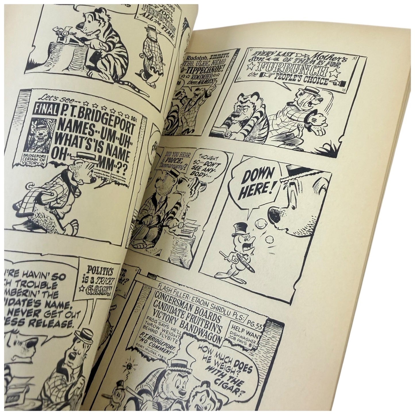 Pogo Extra Election Special "Jes Fine Says Bug" 1960 Walt Kelly Comic Book