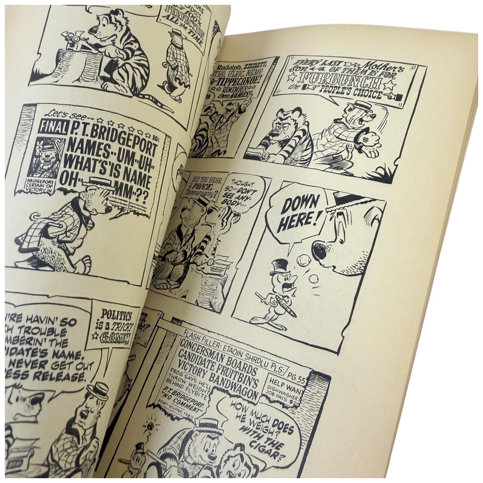 Pogo Extra Election Special "Jes Fine Says Bug" 1960 Walt Kelly Comic Book