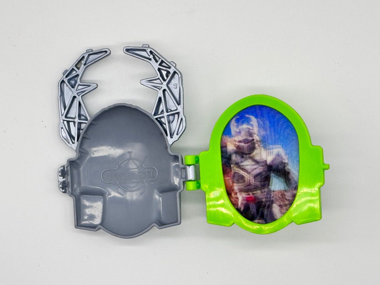 Vintage 1996 Big Bad Beetleborgs McDonalds Happy Meal Toys Lenticular Set of 2
