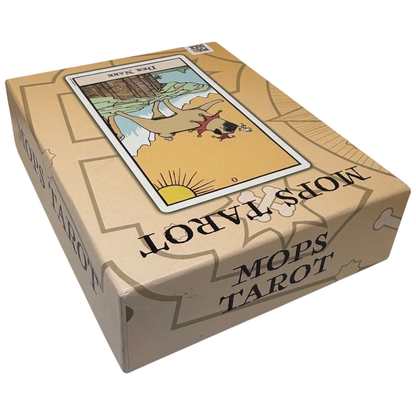 Pug & Duck Mops Tarot Card Deck German Edition Cute Dog Theme Novelty Gift