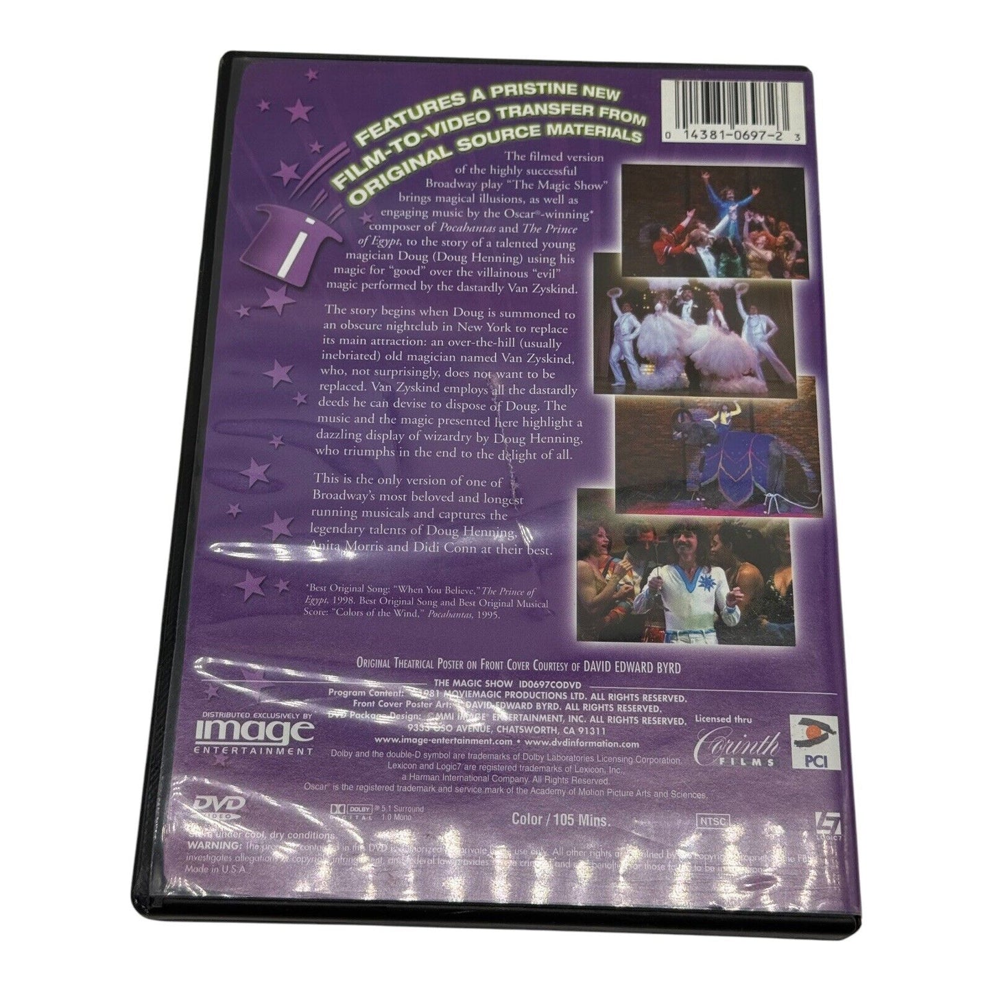 The Magic Show with Doug Henning (DVD, 1981)
