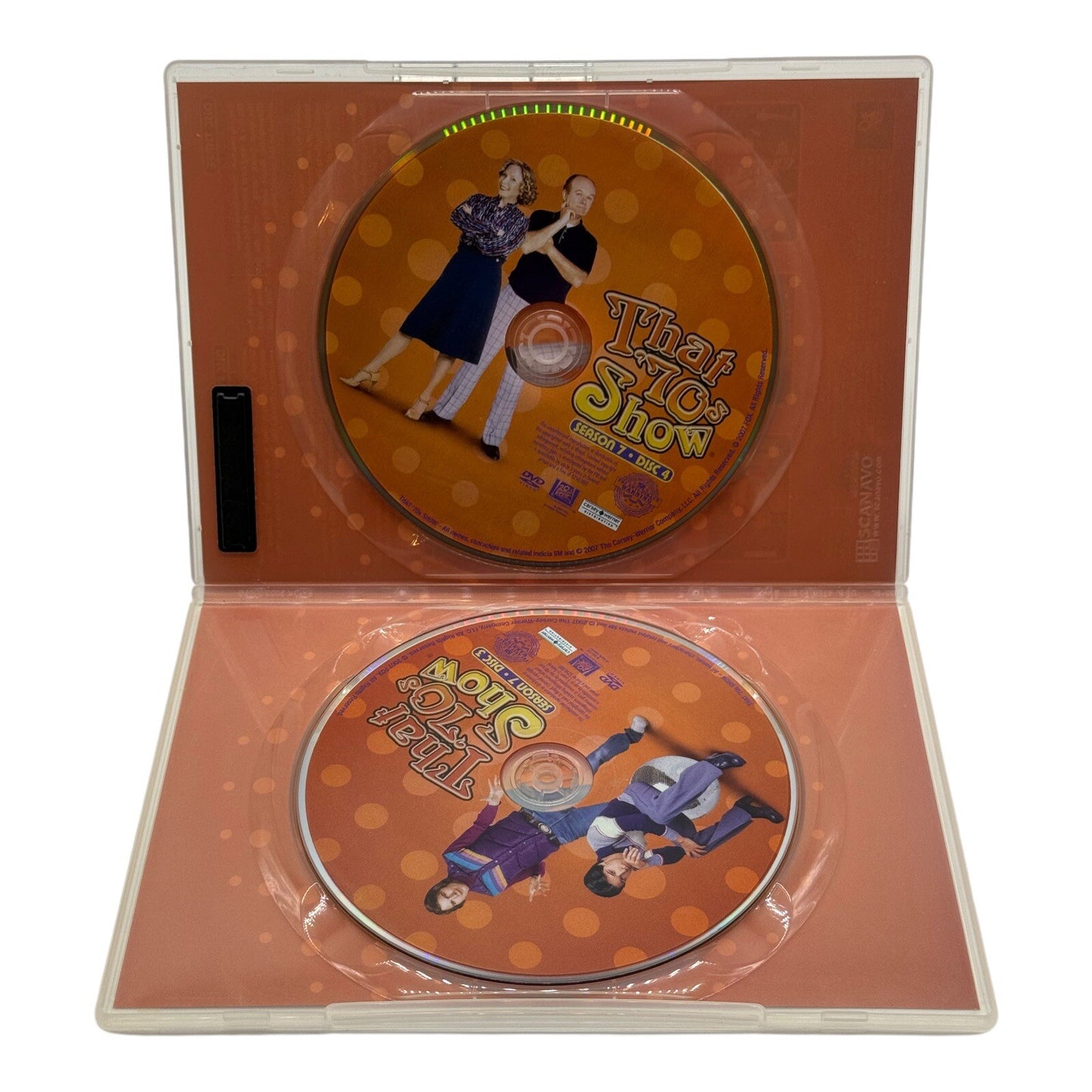 That 70s Show Season Seven DVD 4-Disc Set Complete Season 7 Used