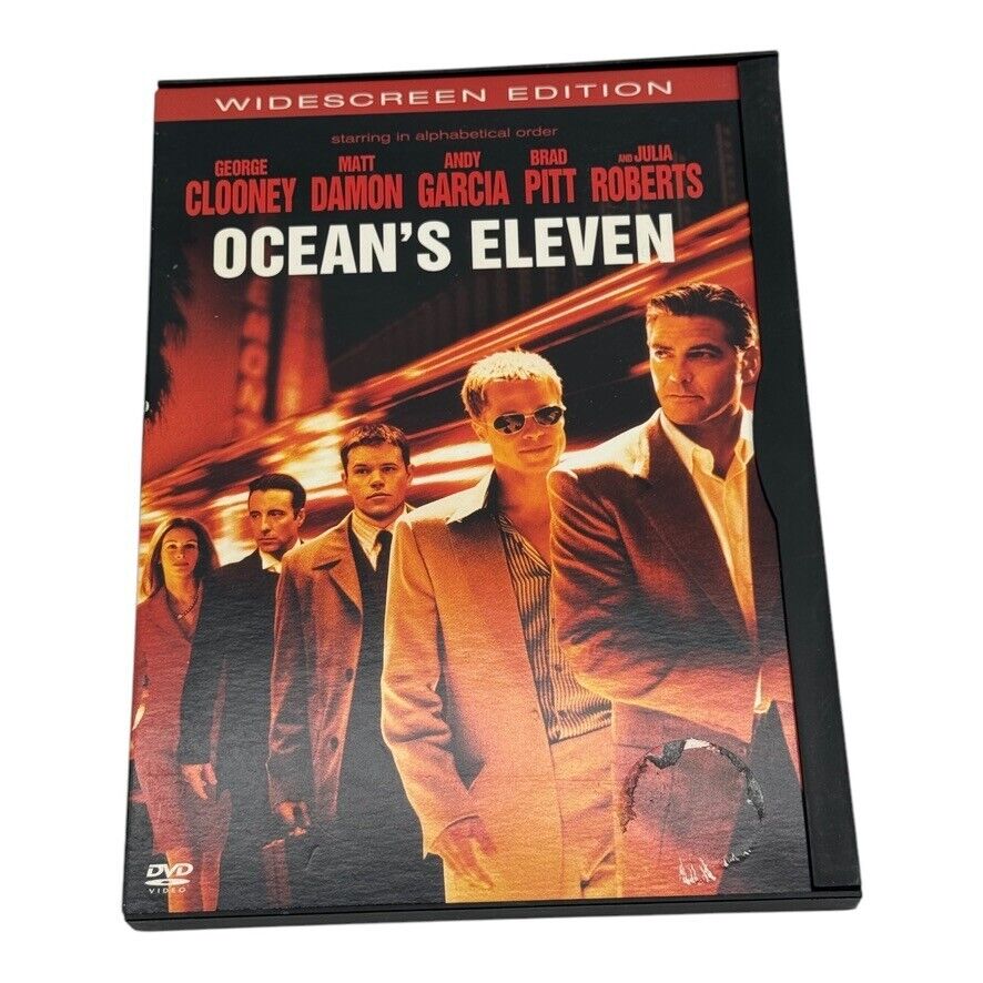 Ocean's Eleven Twelve Thirteen DVD Triple Feature – 3 Movie Heist Collection