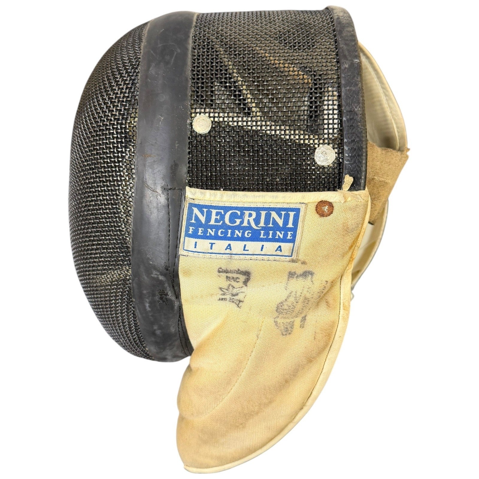 Negrini Fencing Epee Mask FIE 1600N Size M Fencing Line Italia Equipment