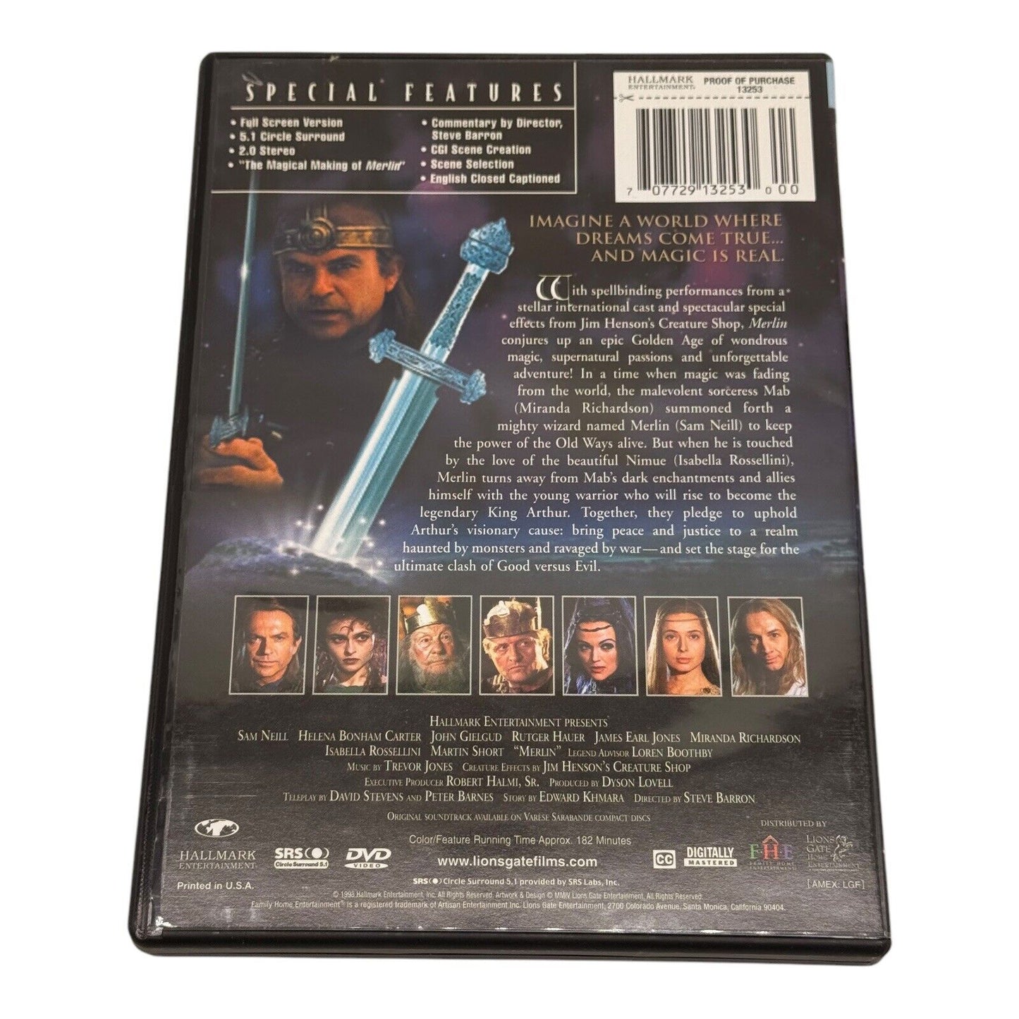 Merlin (DVD, 2004, Special Edition)
