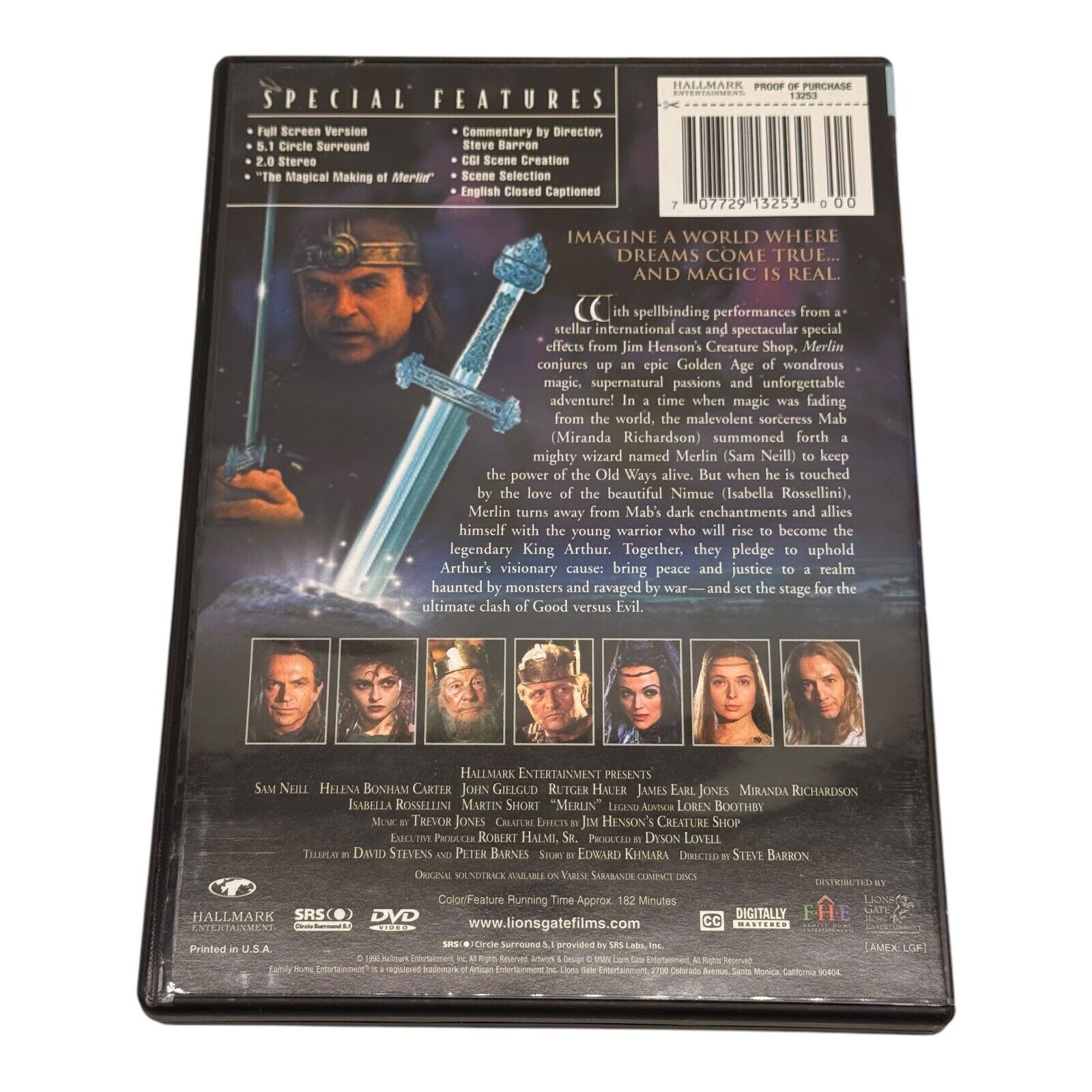 Merlin (DVD, 2004, Special Edition)