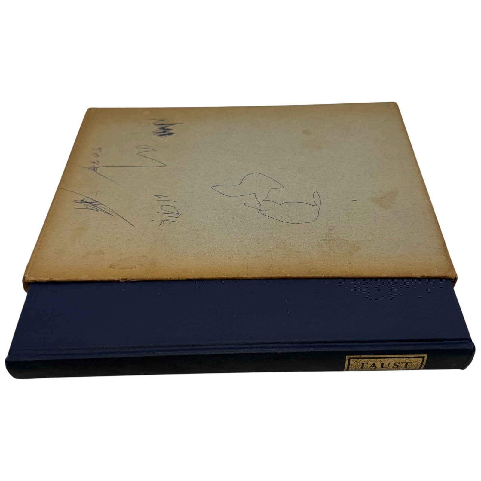 The Limited Editions Club Faust Goethe Delacroix 1932 Hardcover Book Vintage