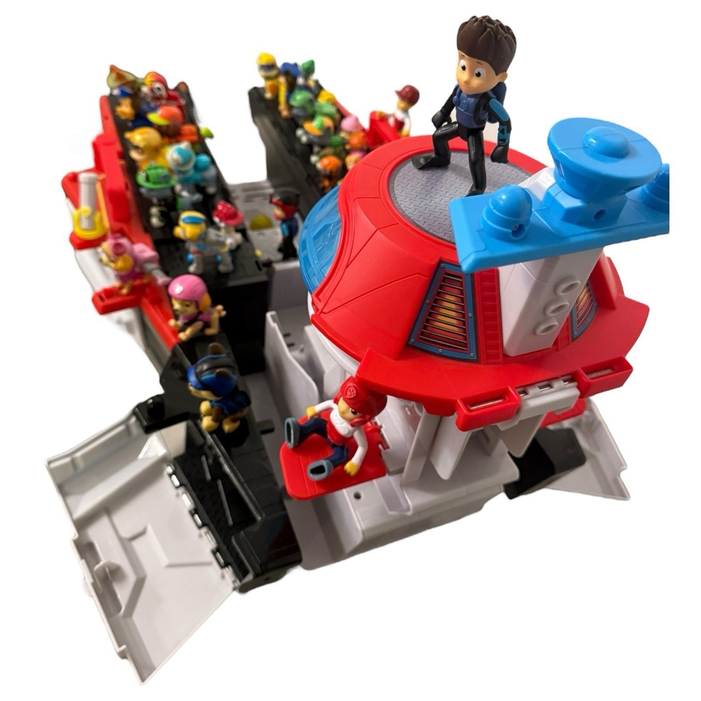 PAW Patrol Aircraft Carrier HQ w/ Lights, Sounds & Over 35 Figures