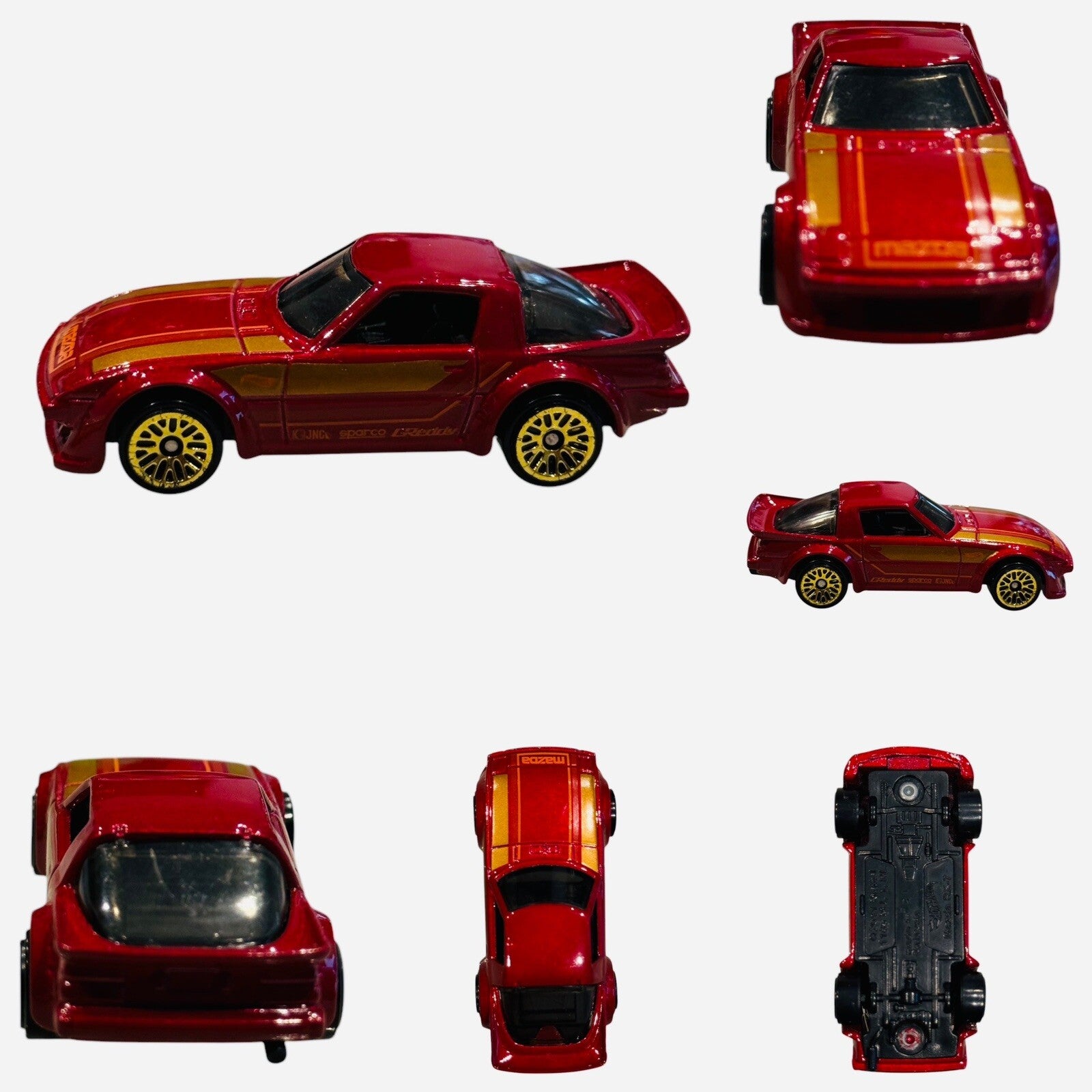 Vintage Diecast Car and Truck Lot of 5 – Hot Wheels Matchbox Ford Mazda Bundle 2