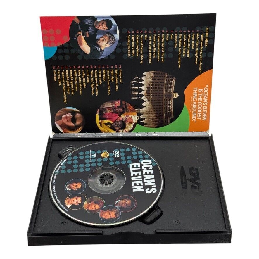 Ocean's Eleven Twelve Thirteen DVD Triple Feature – 3 Movie Heist Collection